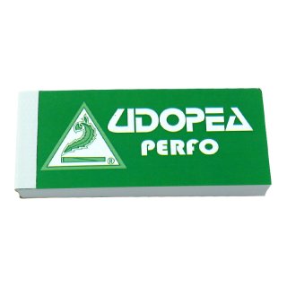 UDOPEA Filtertips breit mit Perforation Heftchen a 40 Blatt mit Papier aus nachhaltiger deutscher Forstwirtschaft