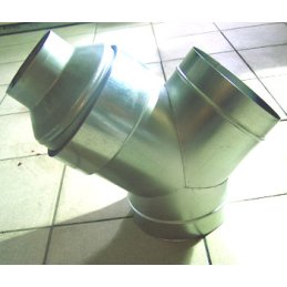 Ducting reducer made of metal, Ø 10/20cm