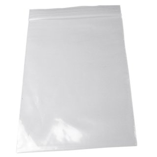 Zip lock bag 100mm x 150mm, 50&micro;, no printing, 100/package (M)