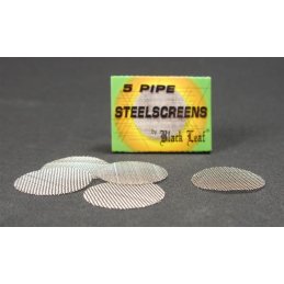Black Leaf Steelscreens, 5 pieces Ø 25mm