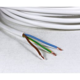 Kabel von der Rolle 3-adrig 1,5mm Durchmesser