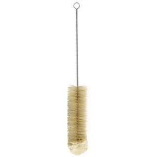 Cleaning brush with woolen top, length ca. 30cm, ø ca. 3.5cm