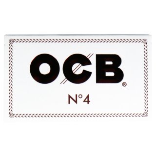 OCB white No.4, 36 x 69mm 100 sheets