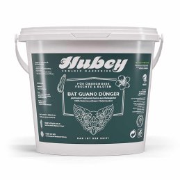 Hubey Bat-Guano 1kg Pulver 100% Fledermausdünger -...