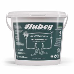 hubey® worm humus, 10 liters worm manure