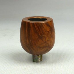 Briar wood bowl, natural, height approx. 3 cm