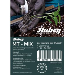 Hubey MT Mix 5g Tütchen zur Impfung der Wurzeln - Mykorrhiza - Trichoderma und Wurzelbakterien - Mischung