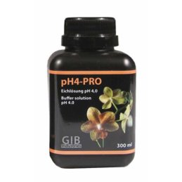 GIB Industries pH4-PRO, pH-Eichl&ouml;sung, 4 pH, 300 ml
