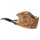 hubey Freehand Pfeife aus Bruy&egrave;reholz mit Ebonit-Mundst&uuml;ck, L&auml;nge 12,8cm