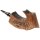 hubey Freehand Pipe made of briar wood with ebonite mouthpiece, length 16,5cm