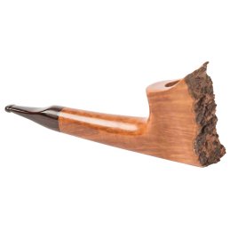 hubey Freehand Pipe made of briar wood with ebonite...