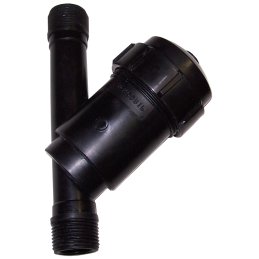PE-Water filter 2.54cm (1), 100 mesh, without connections