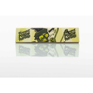 Pineapple Kush Papers King Size Slim 32 sheets + 32 filter tips unbleached