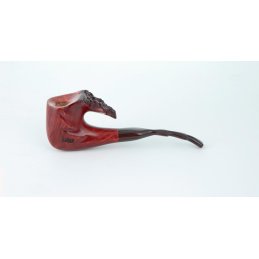  hubey Freehand Smoking pipe made out of briar wood with Ebonite-mouth pice, lenght L&auml;nge 15,5cm