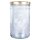 UDOPEA STASH - 1053ml elegant storage jar - Design: MEDICAL 2 - incl. Golden-Chrome Lid