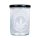 UDOPEA STASH - 435ml elegant storage jar - Design: CONNOISSEURES - incl. Black Lid