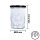 UDOPEA STASH - 435ml elegant storage jar - Design: MEDICAL 1 - incl. Black Lid