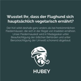 Hubey Bat-Guano Pulver 100% Fledermausdünger - Fledermauskot