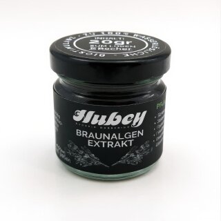 HUBEY BRAUNALGEN EXTRAKT  – 20 g -  Pflanzstärkungsmittel  zur Vitalisierung von Blüten und Wurzeln - 100% wasserlösliches Konzentrat