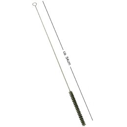 Cleaning brush with plastic bristles, length ca. 54cm, ø ca. 1cm