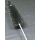 leaning brush with plastic bristles, length ca. 29cm, ø ca. 4-3c